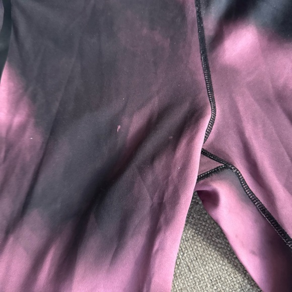 Noli Black and Pink watercolor Leggings and sports bra Set - size S - Picture 4 of 6